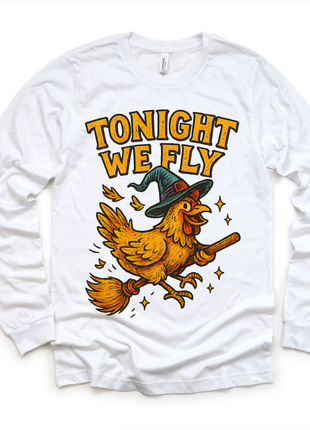Tonight We Fly Witch Halloween Shirt - Halloween Tee